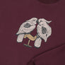 Pass~Port Nesting Sweater Berry