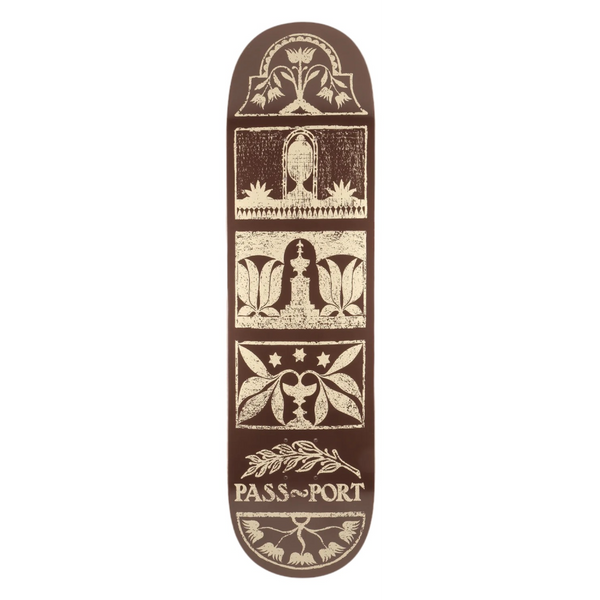 Pass Port Rubbing Series Backyard Deck 8.125 The Skateboard Shop