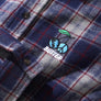 Butter Goods Cherry Flannel Shirt Navy