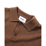Butter Good Jive Knit Polo Bark