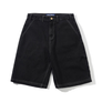 Butter Good Scribble Denim Shorts Washed Black