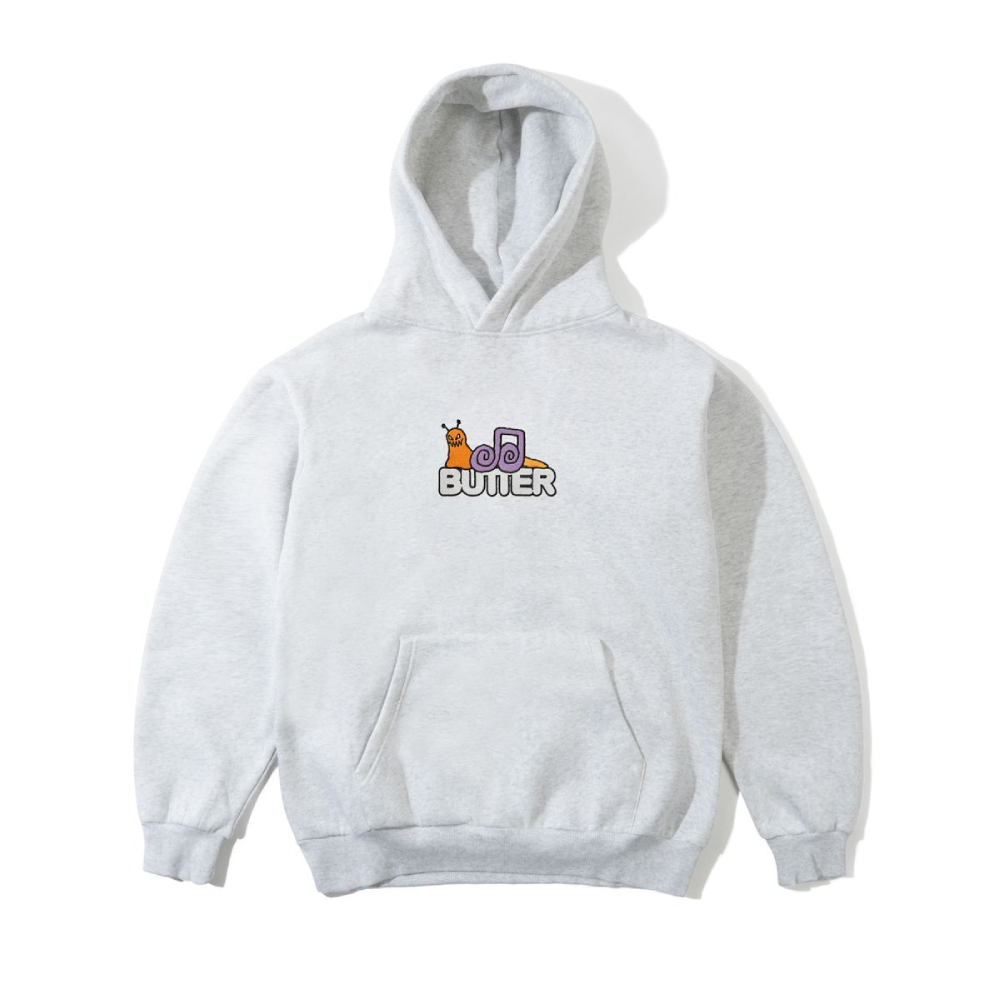 Butter Goods Snail Pullover Hood Ash