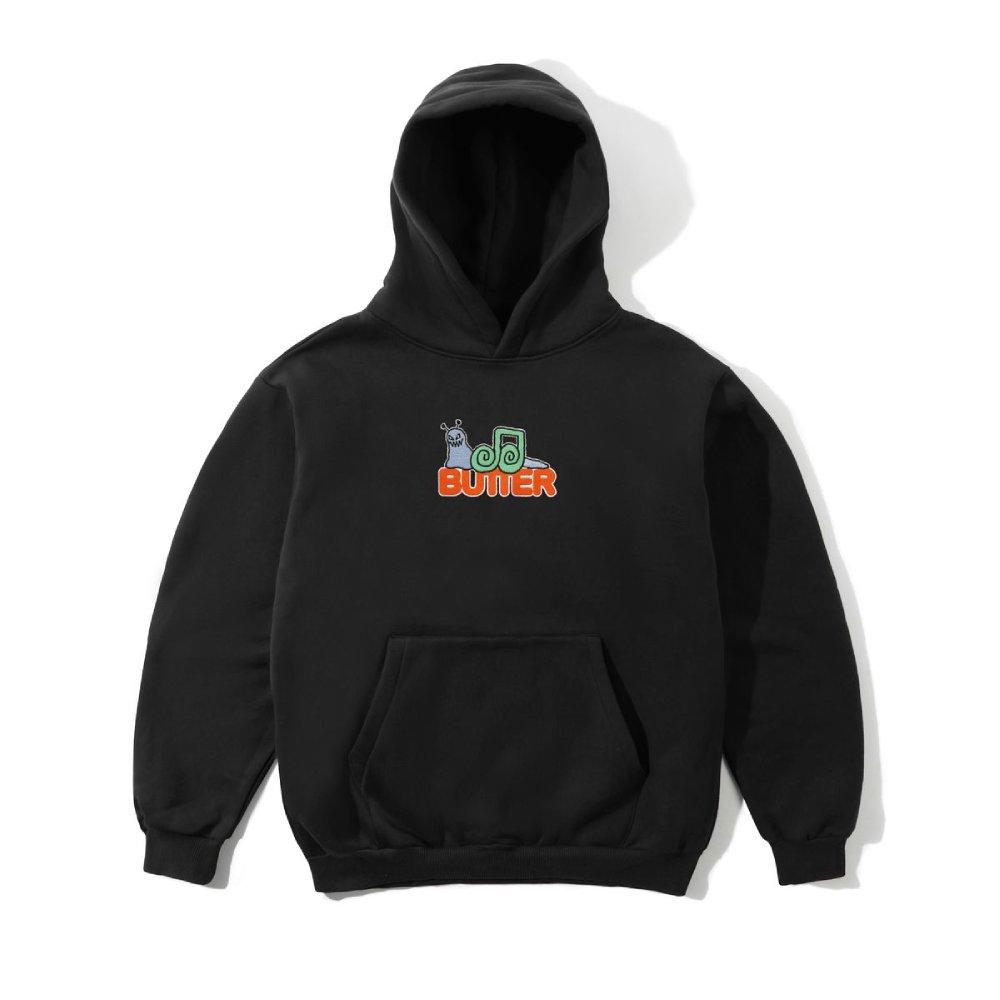 Butter Goods Snail Pullover Hood Black