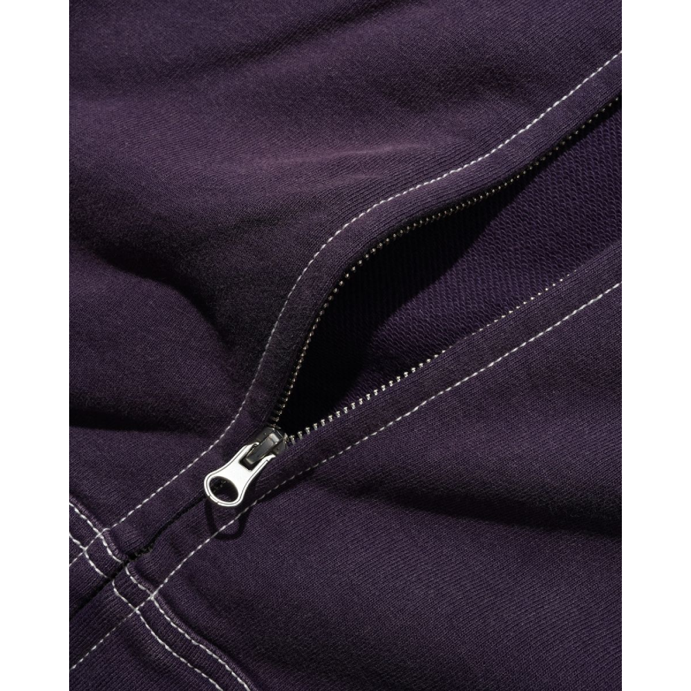 Butter Goods Sketch Zip-Thru Hood Eggplant