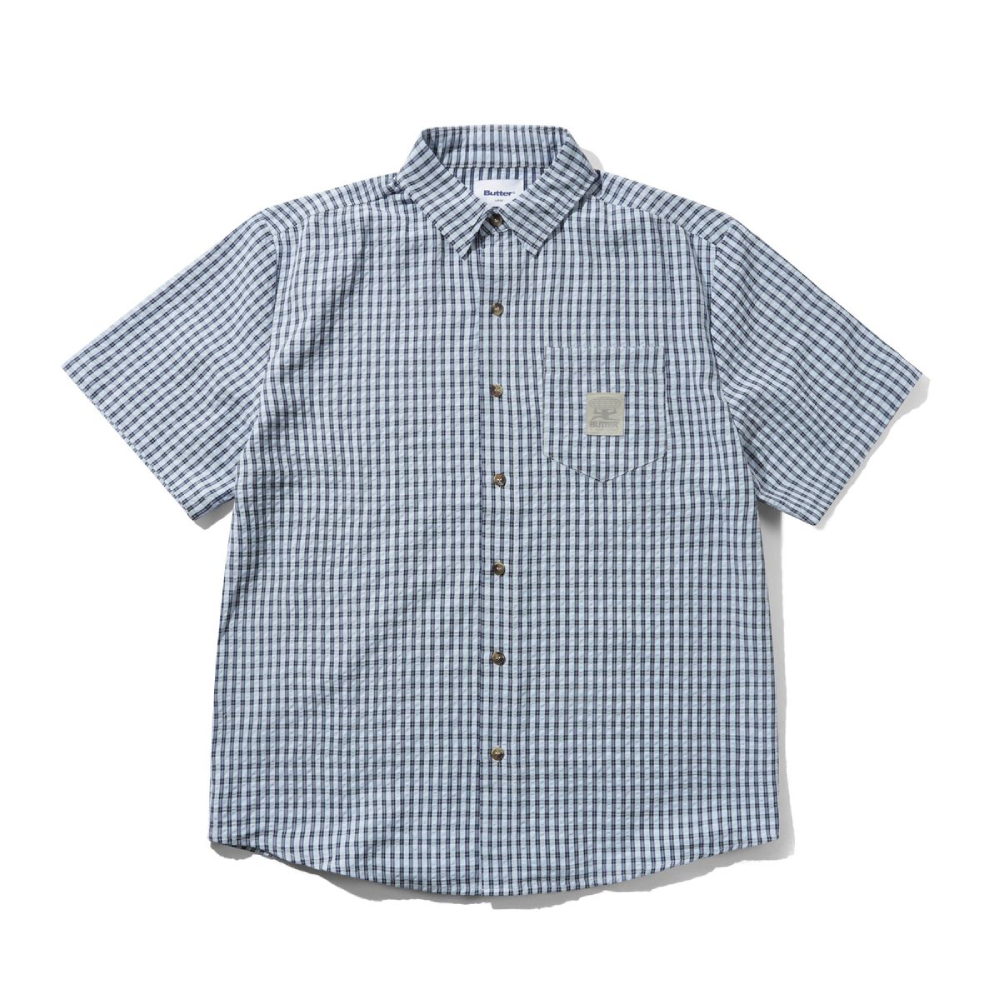 Butter Goods Equipment S/S Shirt Blue