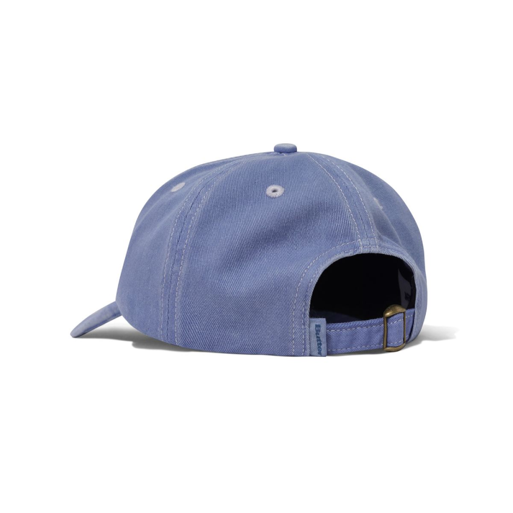 BUtter Good Rounded Logo 6 Panel Cap Washed Sky