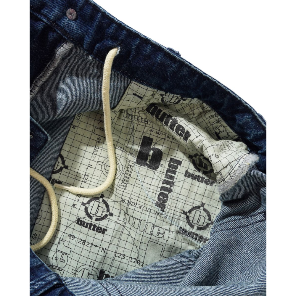 Butter Goods Aleka Denim Jeans Dark Indigo