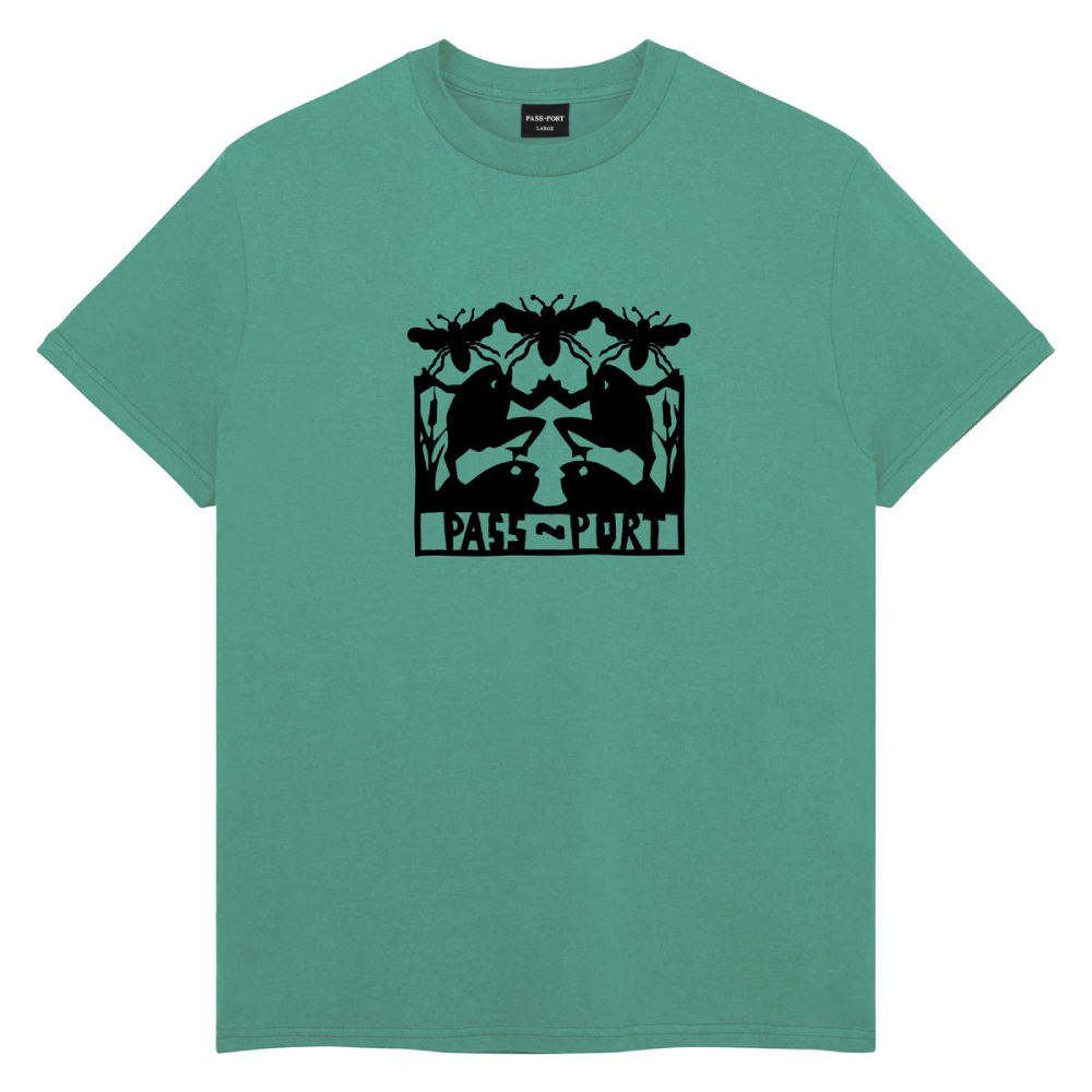 Pass~Port Scissorcraft T-Shirt Teal