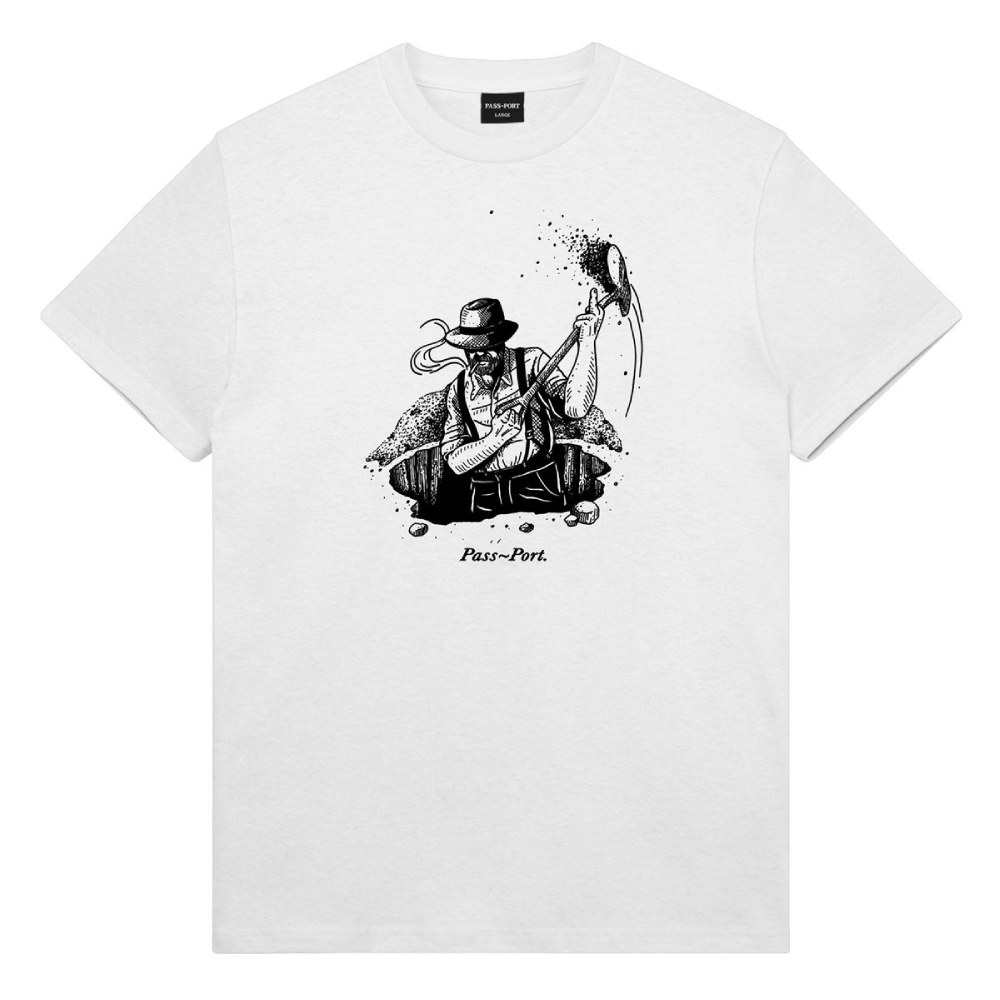 Pass~Port Dig T-Shirt White