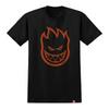 Spitfire Bighead Youth T-Shirt Black/Orange