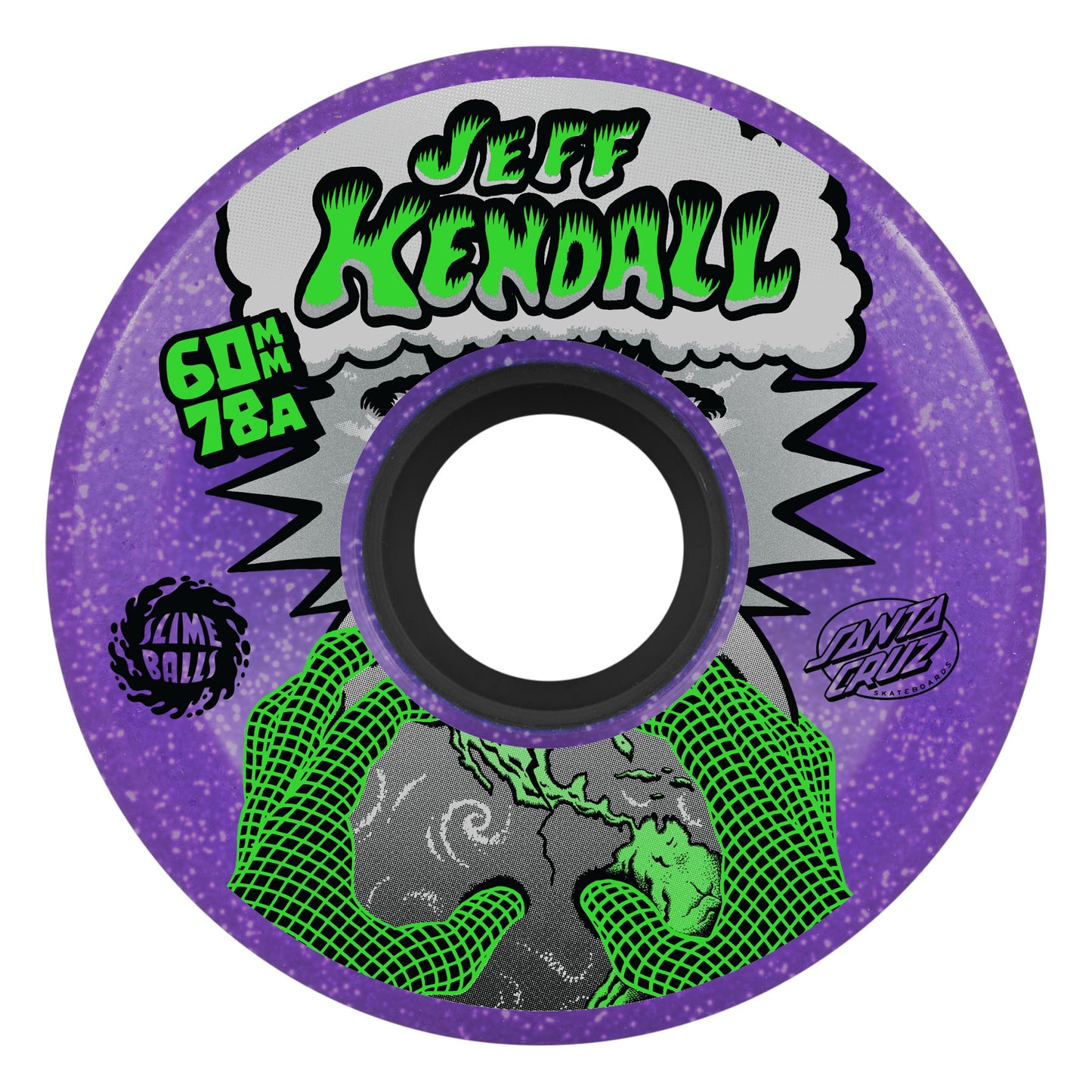 Slime Balls End of The World Kendall 60mm 78a Purple