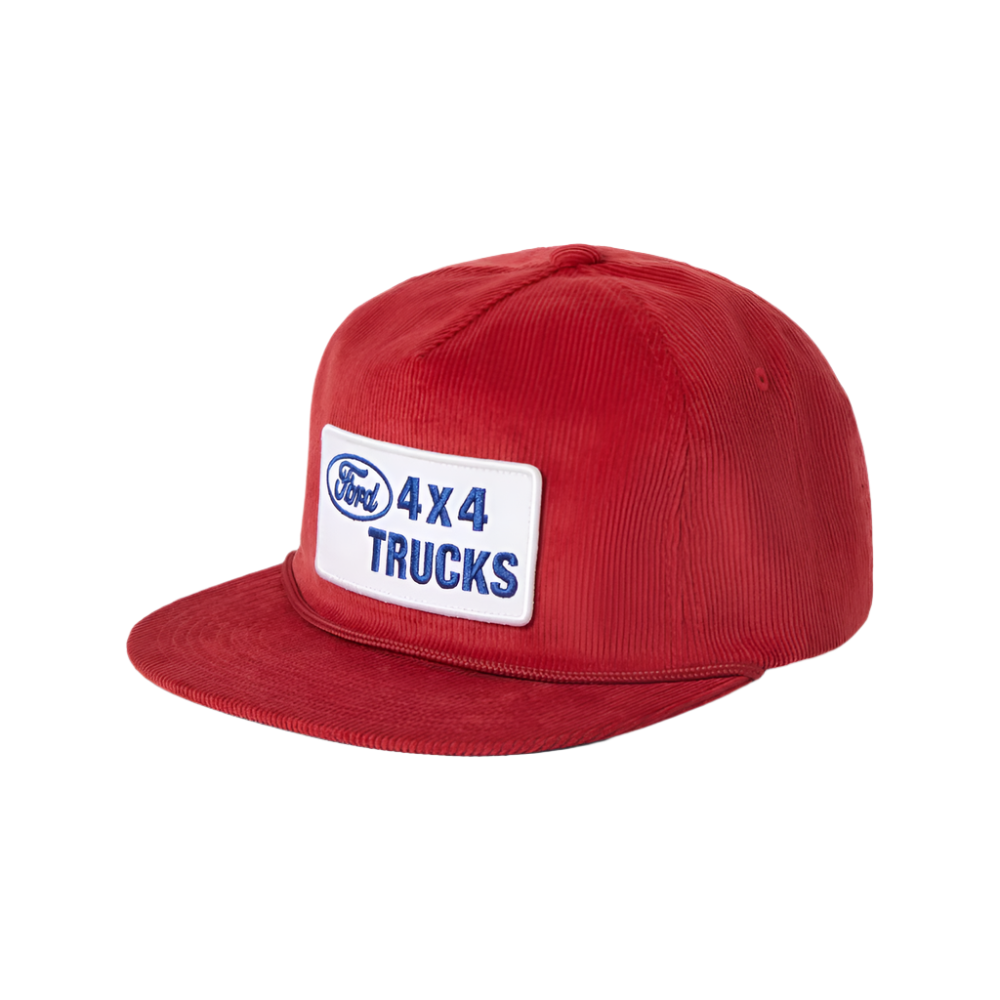 Brixton Ford 4X4 HP Snapback Candy Apple Red