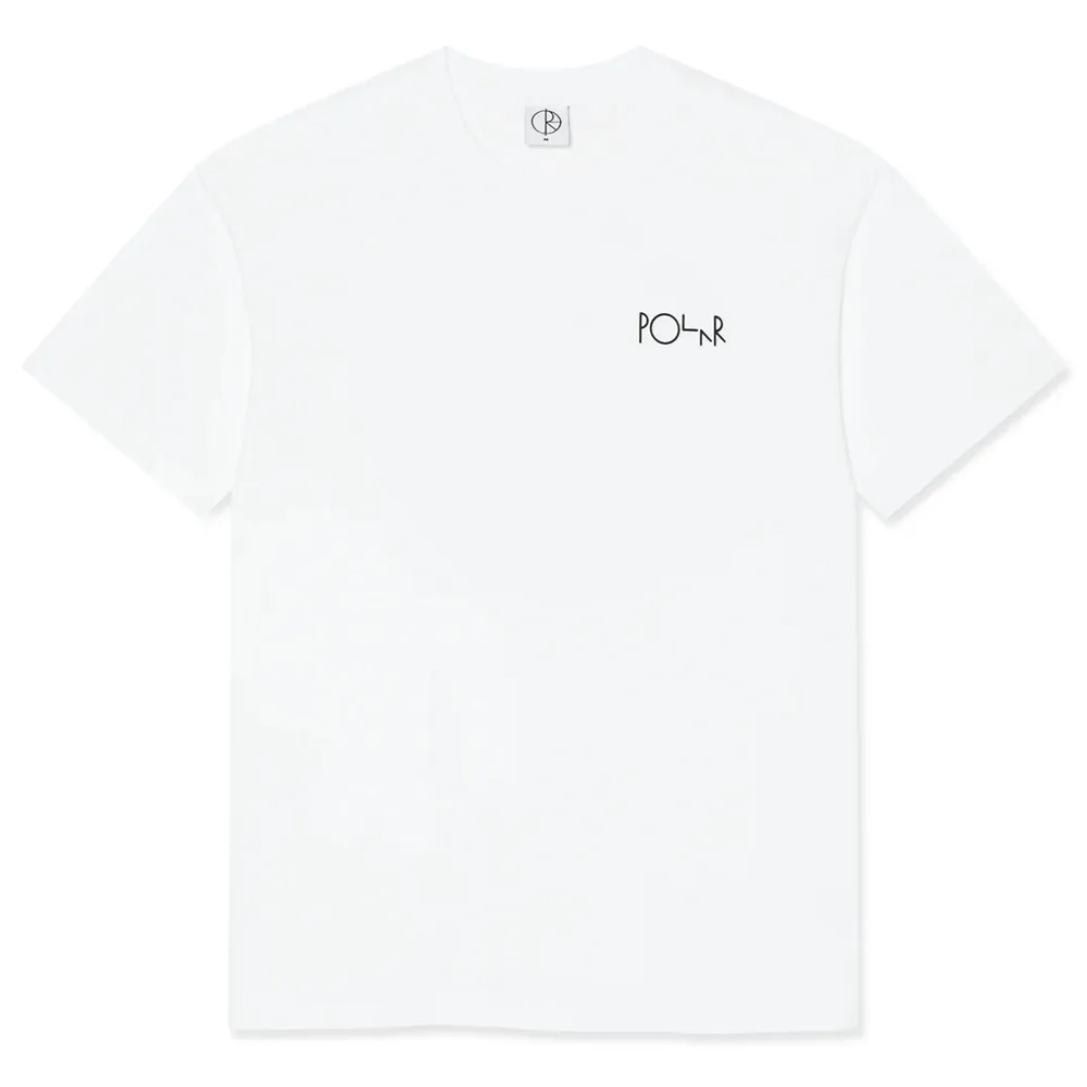 Polar Fill Logo Klez T-Shirt White