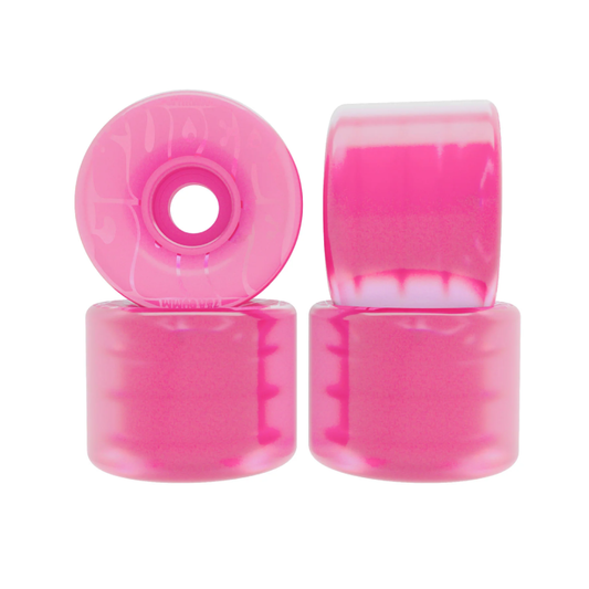OJ Wheels Pink Bubble Gum Transparent Pink Super Juice 78a 60mm