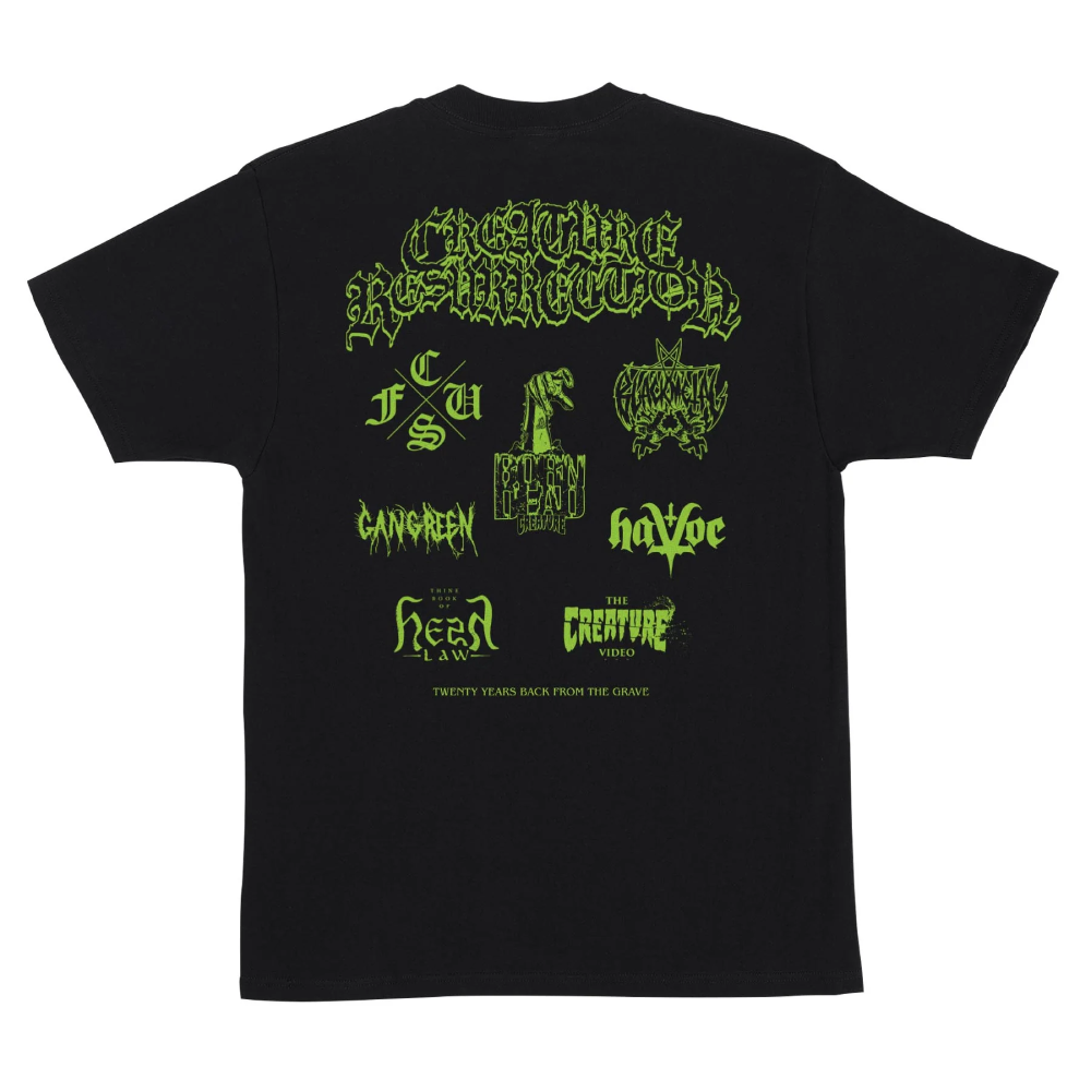 Creature Resurrection XX T-Shirt Black