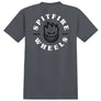 Spitfire Classic Bighead Youth Tee Charcoal/ Black