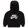 Nike SB Icon Fleece Youth Hoodie Black