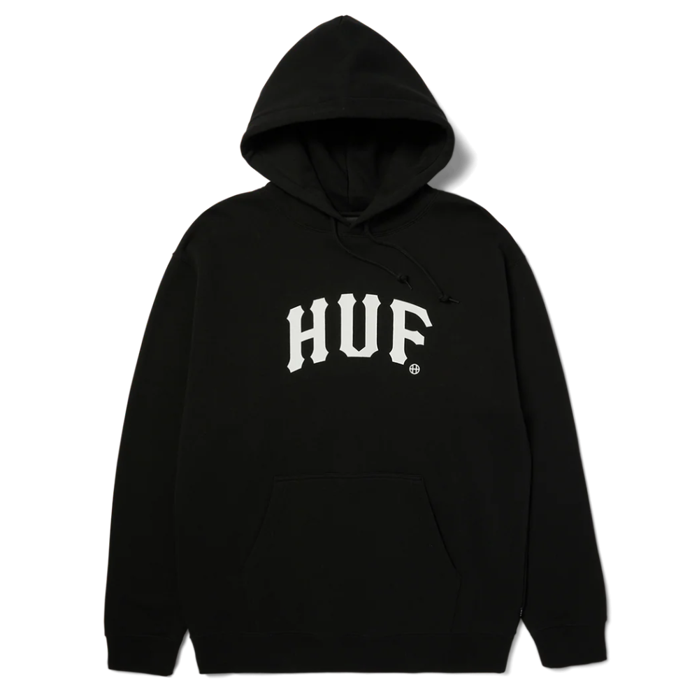 Huf Arch Pullover Hoodie Black