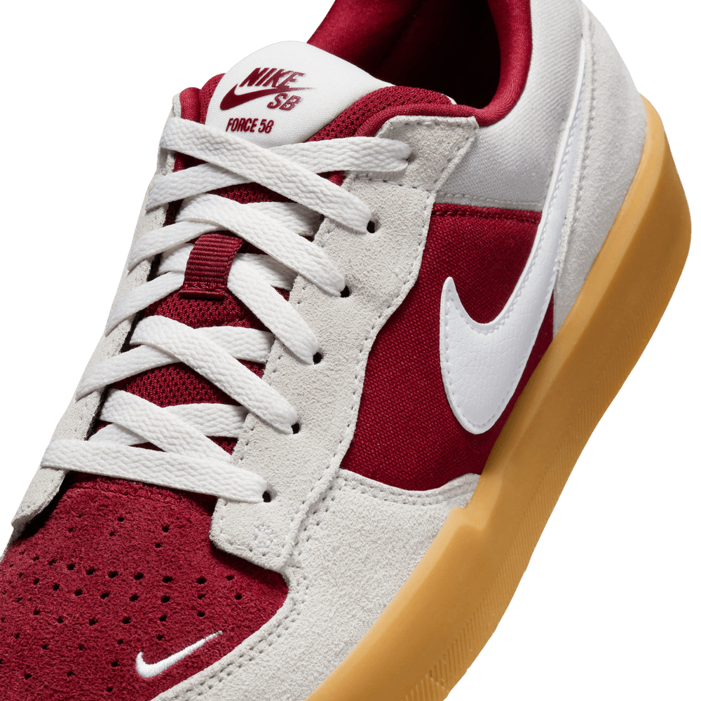 Nike SB Force 58 Team Red/White/Summit White