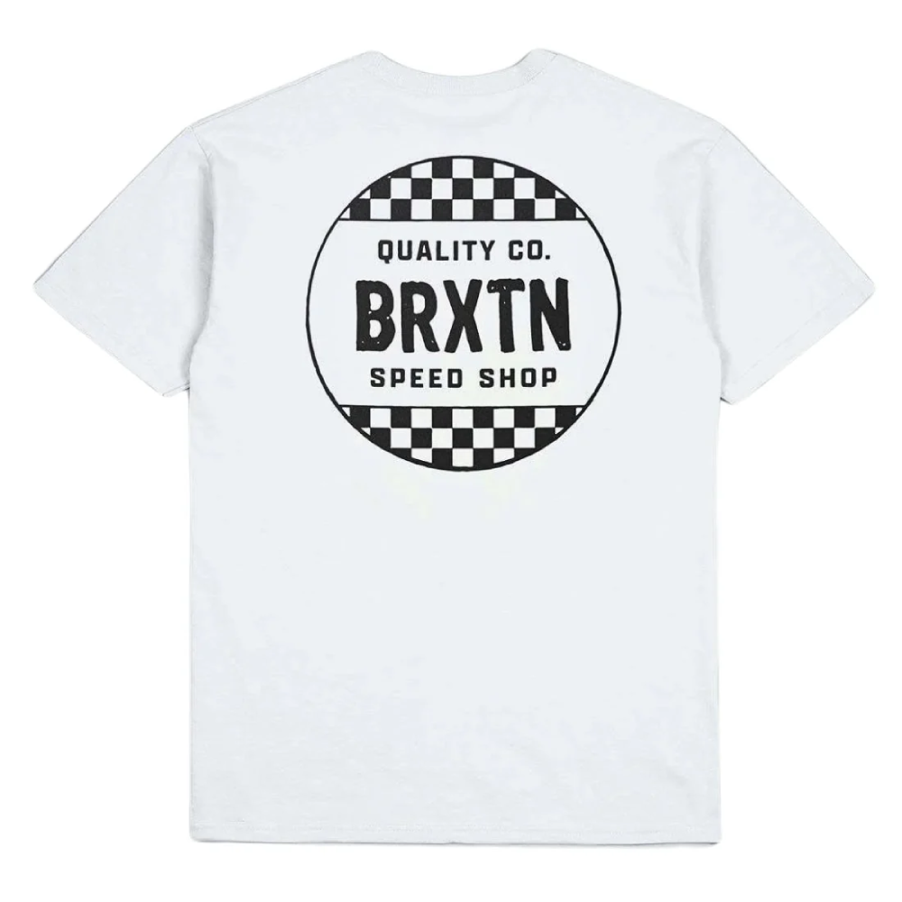 Brixton Gateway S/S Tee White