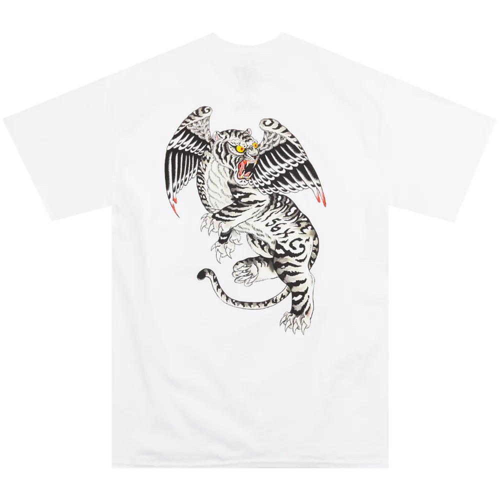 Bronze56K Tiger Pocket T-Shirt White
