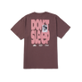 Huf Cousin Of Death T-Shirt Eggplant