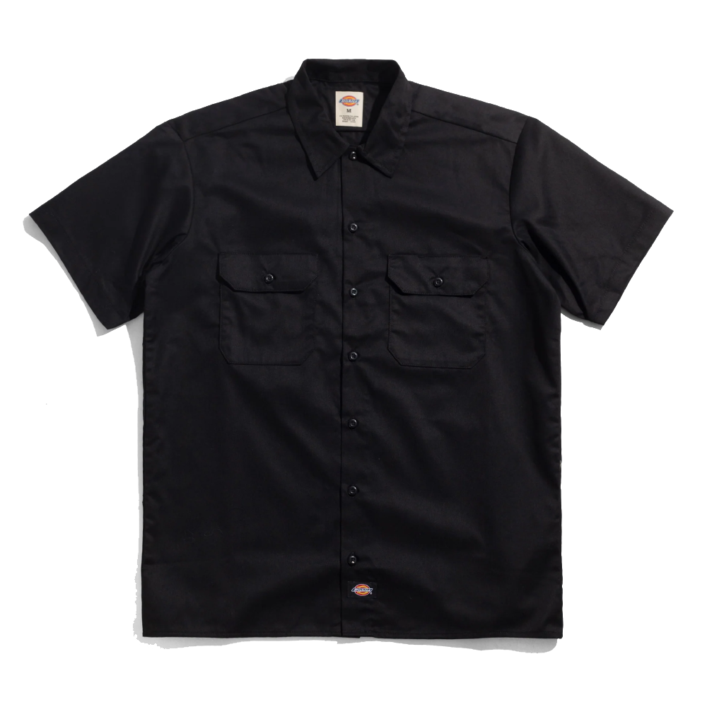 Dickies 1574 Short Sleeve Black Shirt