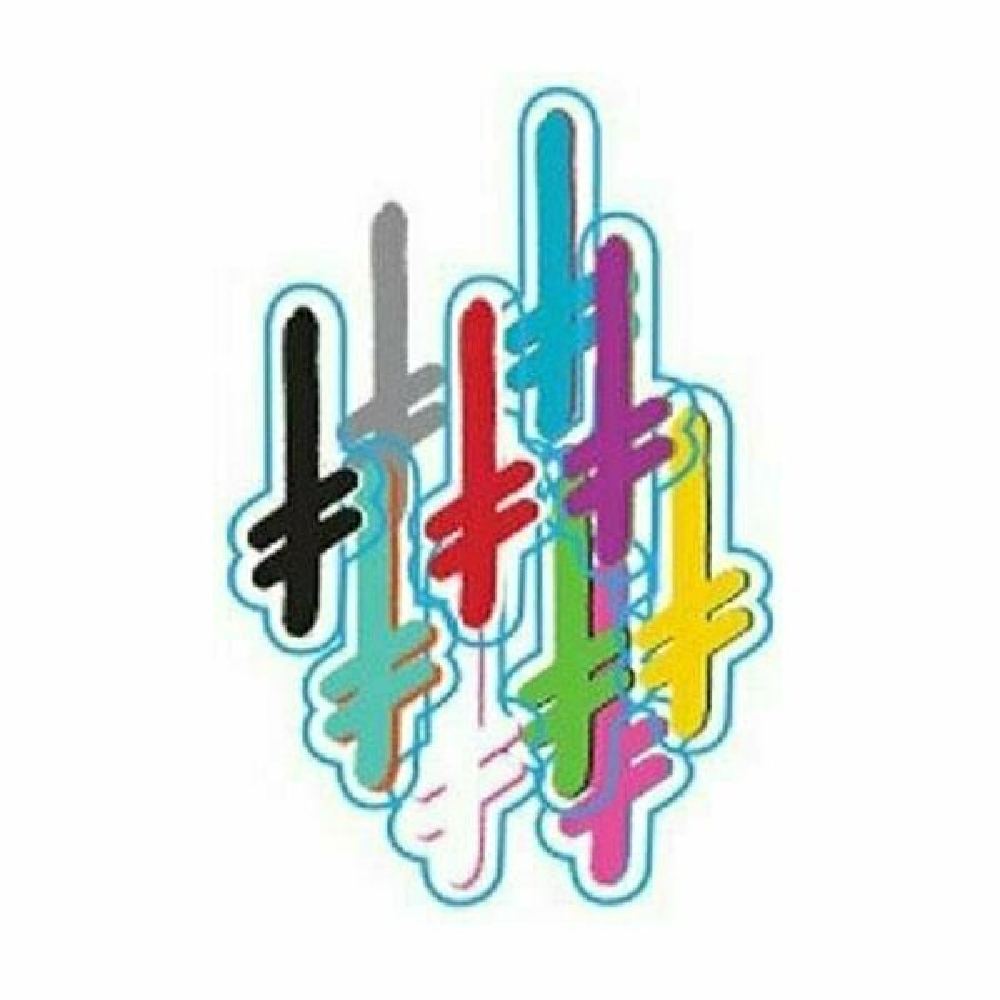 Deathwish Gang Logo 5.5" Sticker