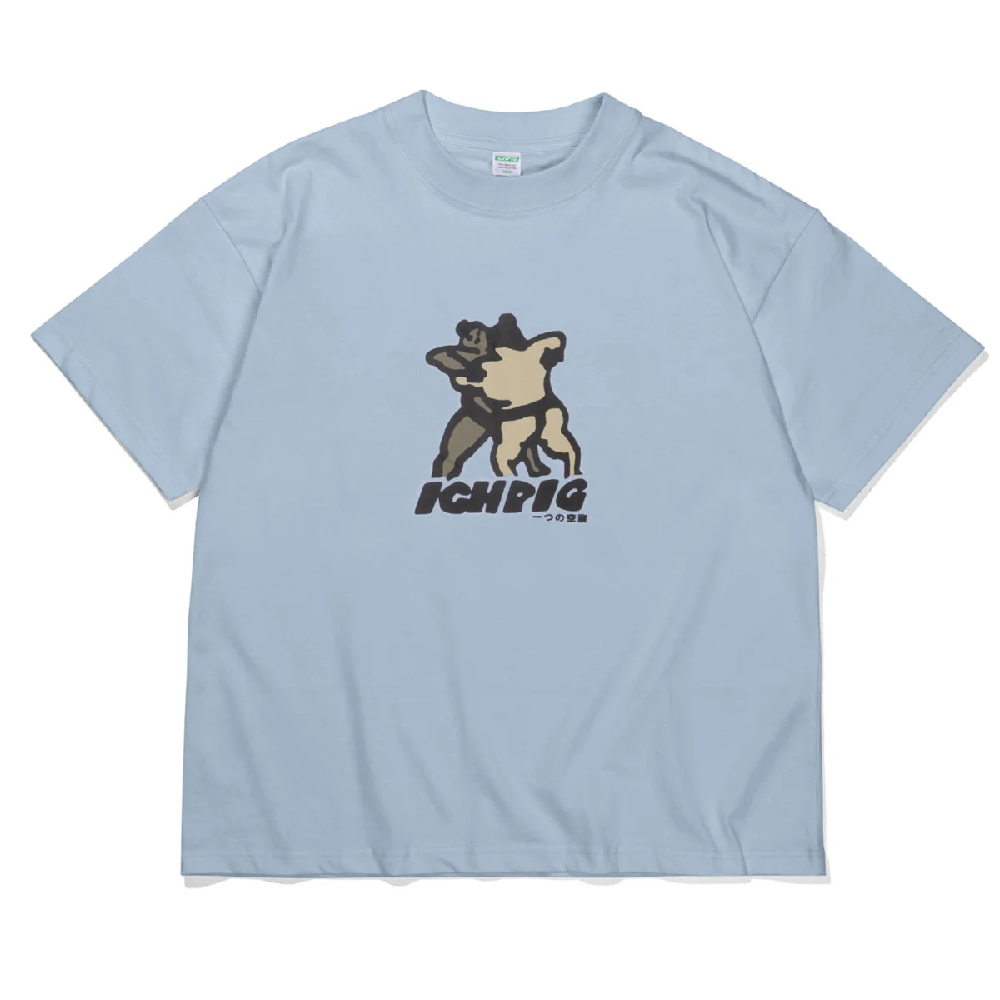 Ichpig Sumo Slate Blue T-Shirt