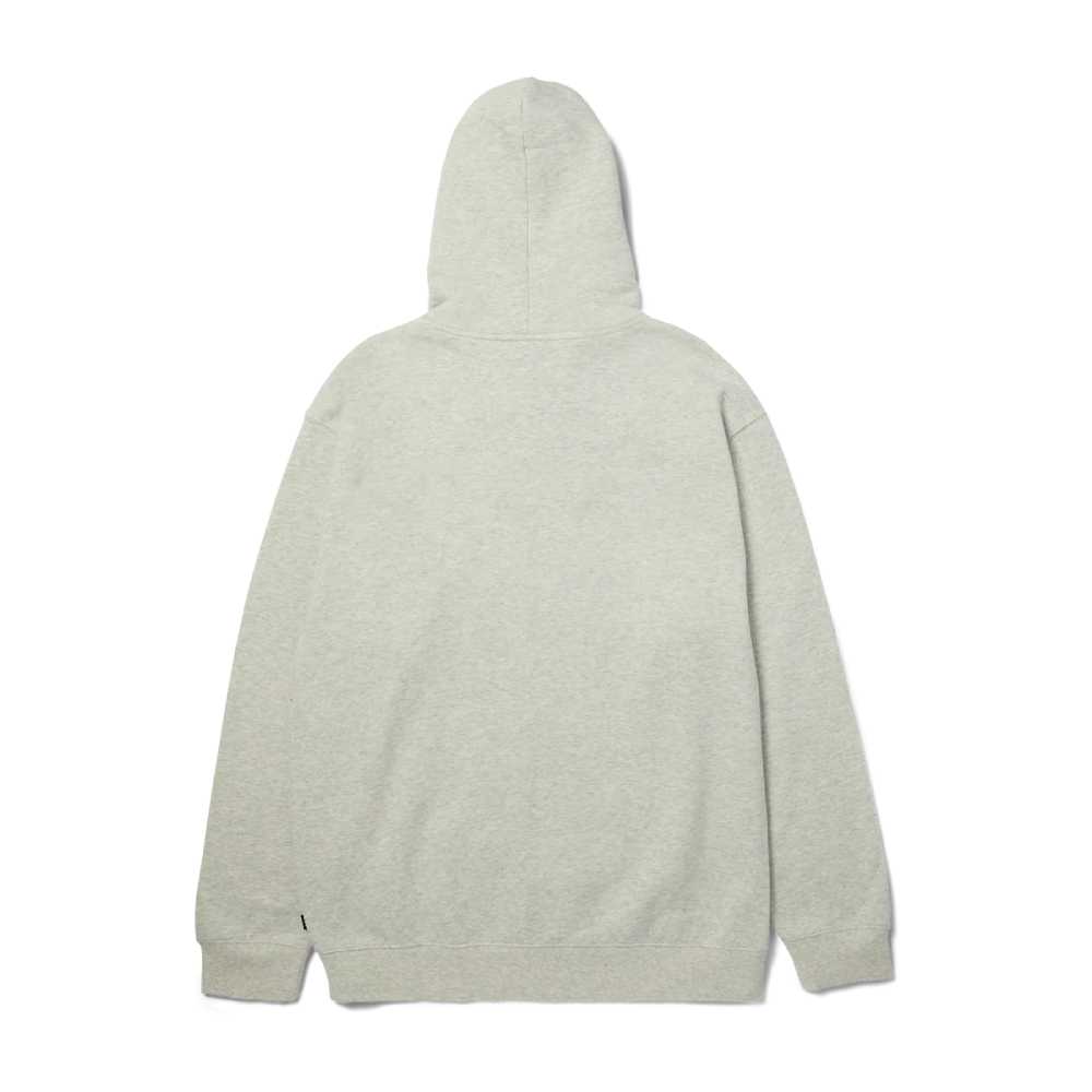 HUF All Caps Full-Zip Ash Hoodie