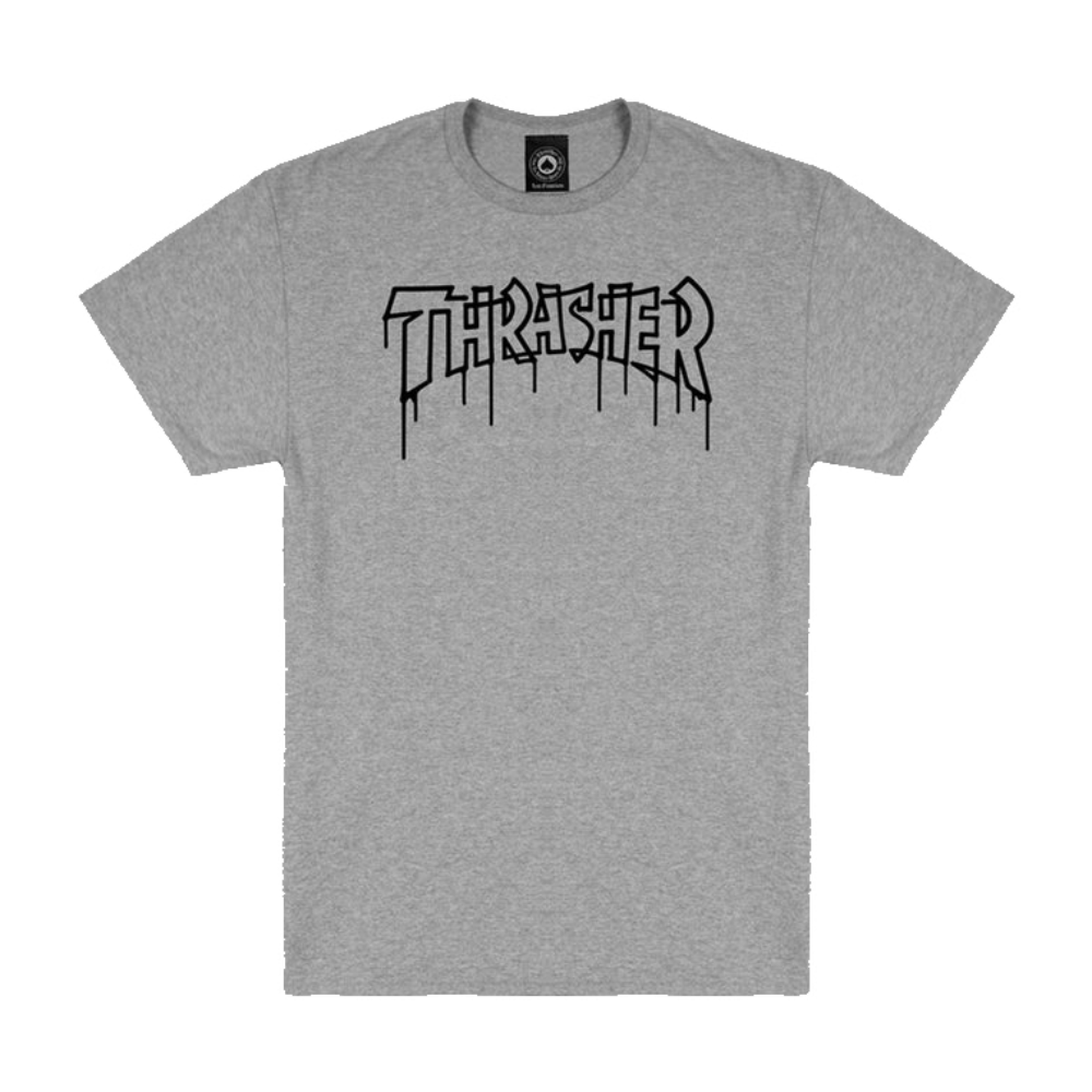 Thrasher One-Liner T-Shirt Sports Grey