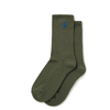 Polar Rib Socks No Comply Dusty Olive/Blue