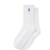 Polar Rib Socks No Comply White Blue