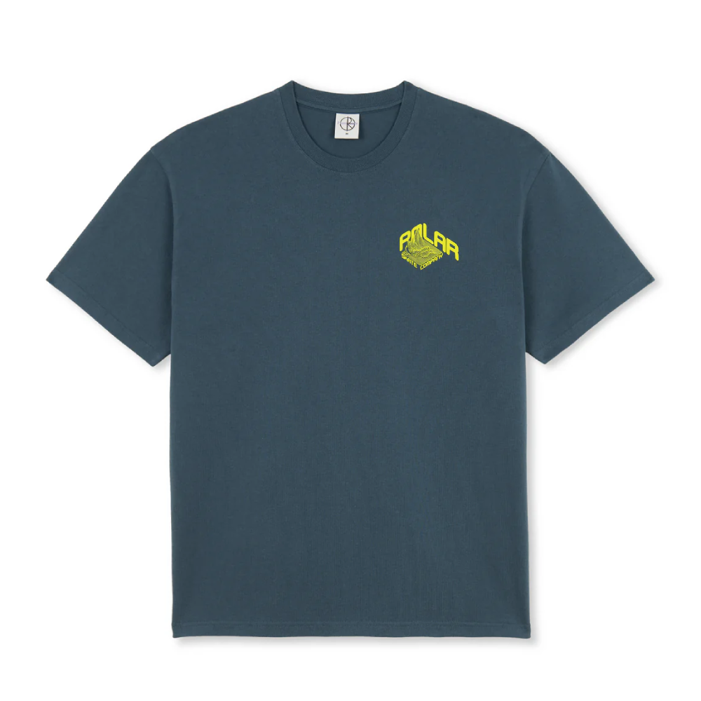 Polar Graph T-Shirt Grey Blue