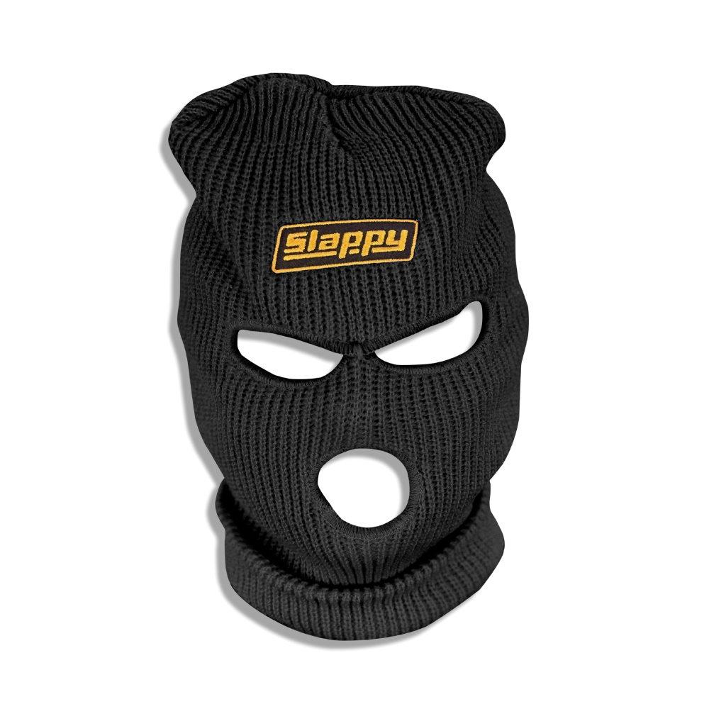 Slappy Trucks Mask Beanie Black