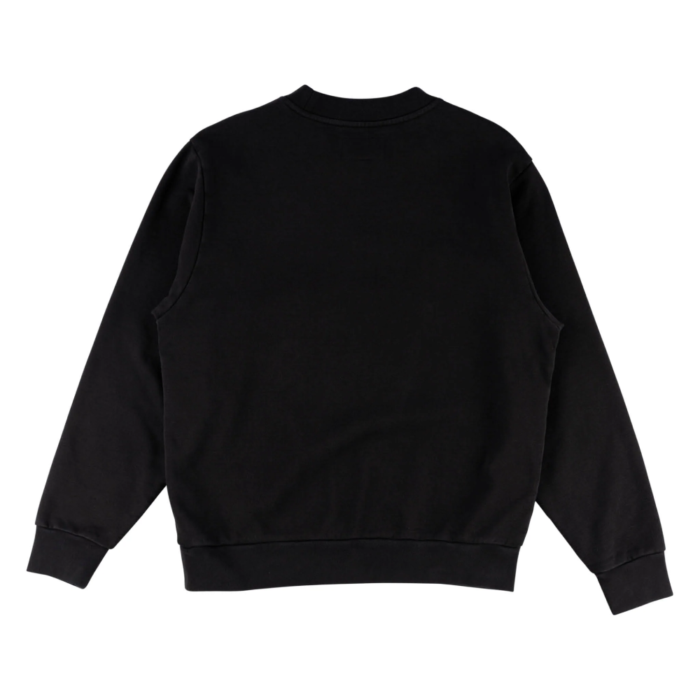 Welcome Student Embroidered Pigment Dyed Crew Black