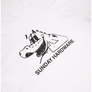 Sunday Croccy Tee White
