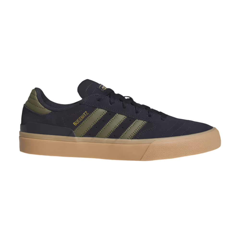 Adidas Busenitz Vulc II Legend Ink/Olive Strata/Gold Metallic – The  Skateboard Shop