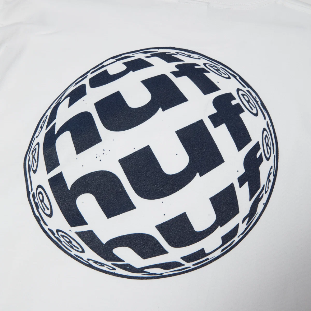 Huf Wide Angle T-Shirt White