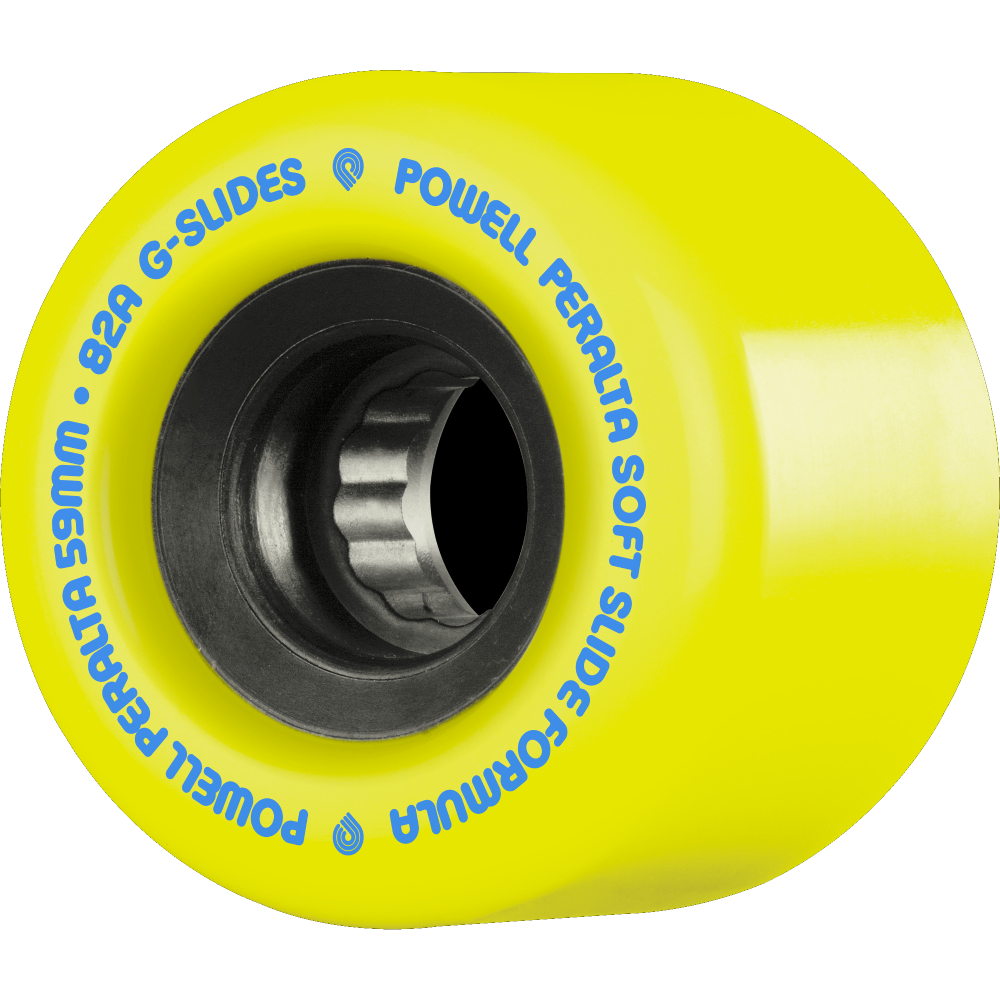 Powell Peralta G-Slides Wheels Yellow 82a 59mm