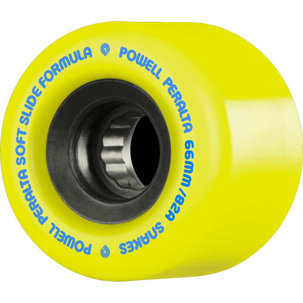 Powell Peralta SSF Snakes Cruiser Wheels Yellow 66mm x 82a