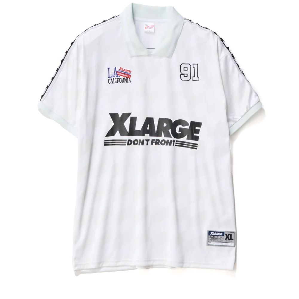 Xlarge Football SS T-Shirt White – The Skateboard Shop