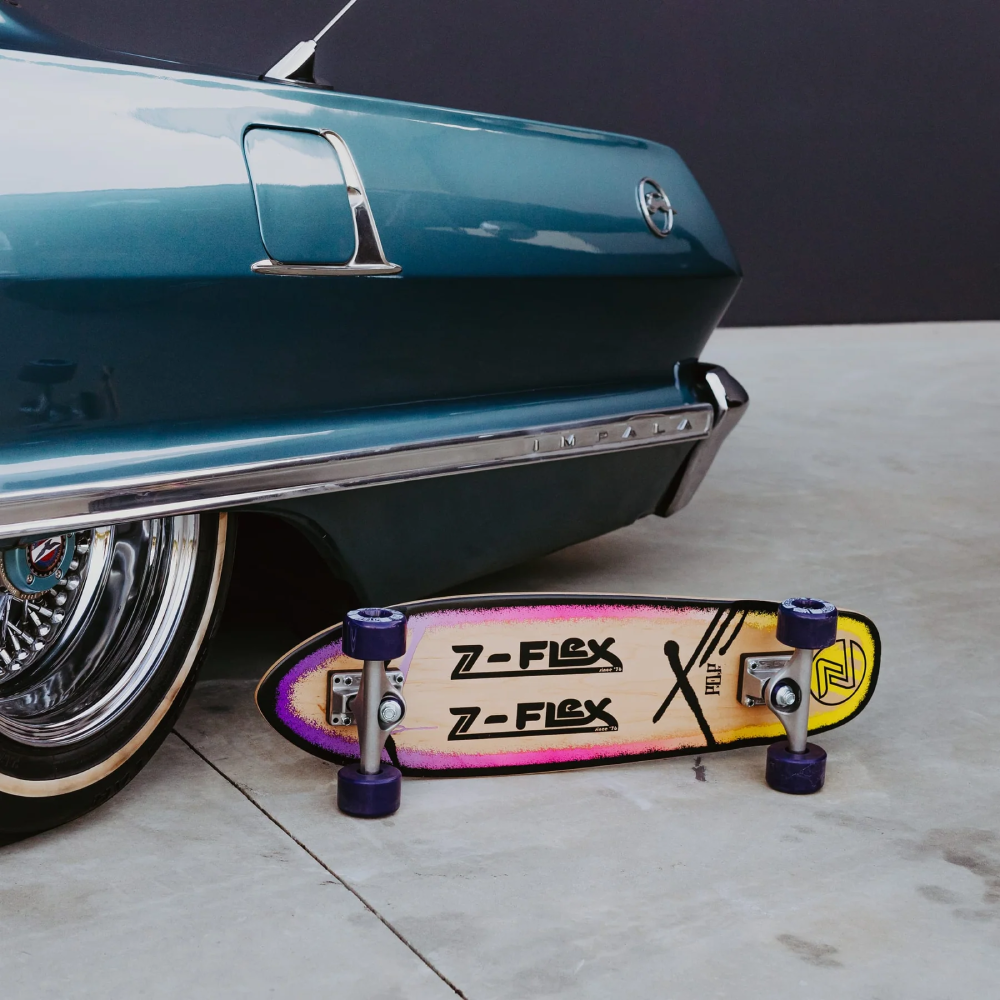 Z-Flex P.O.P 27" Purple Fade Cruiser 7.6"