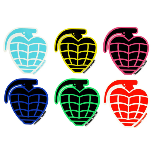 Thunder Grenade Die Cut Sticker Small Assorted
