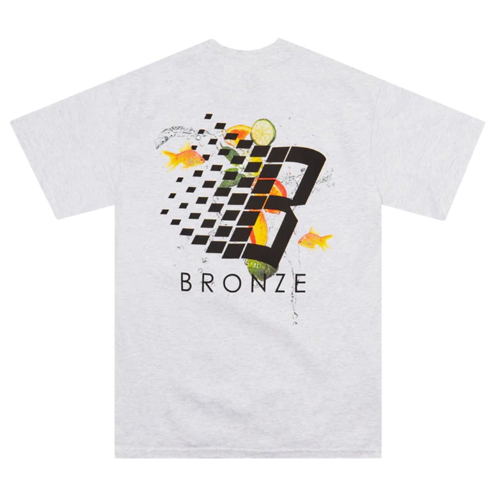 Bronze56K Citrus Logo T-Shirt Ash Grey