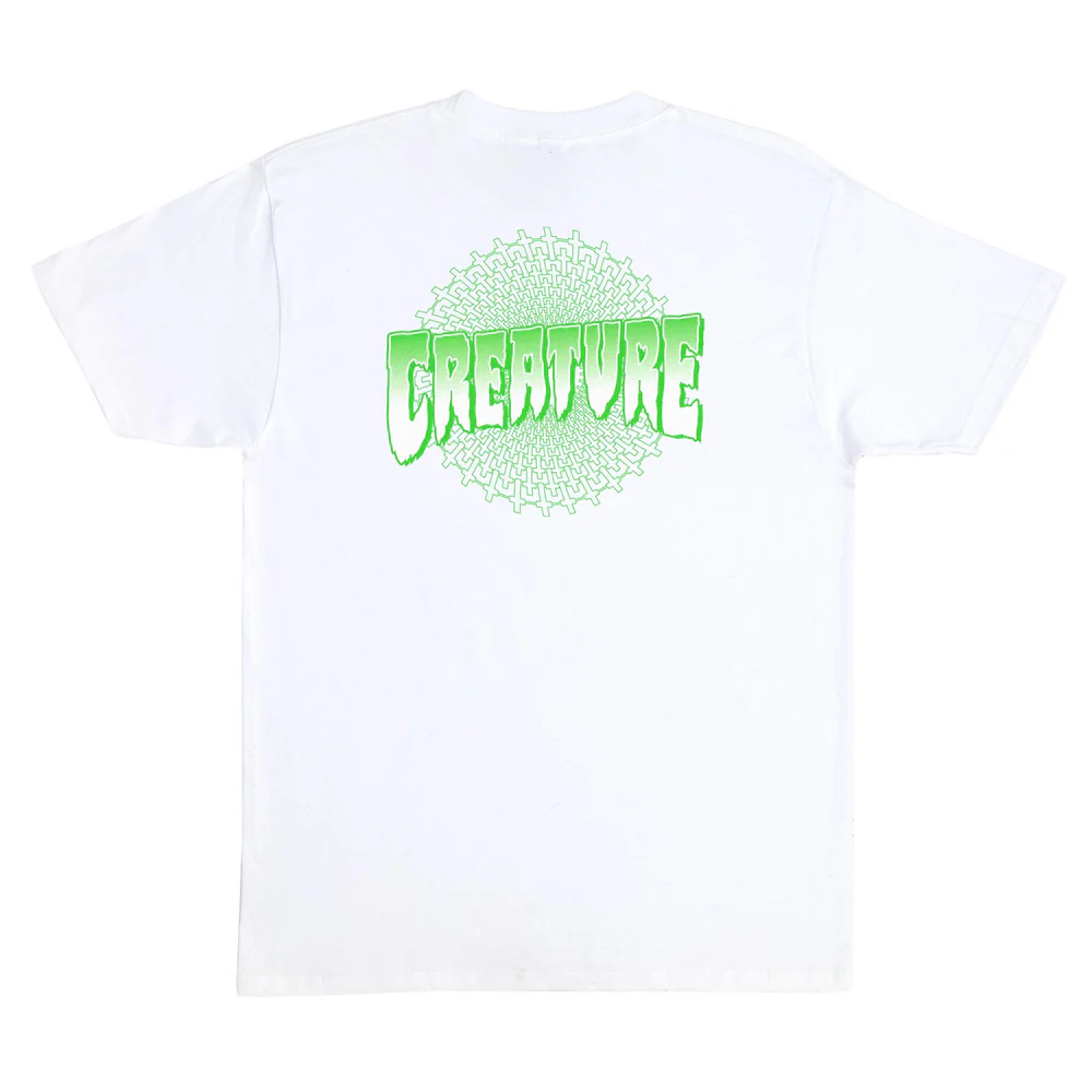 Creature Vortex T-Shirt White