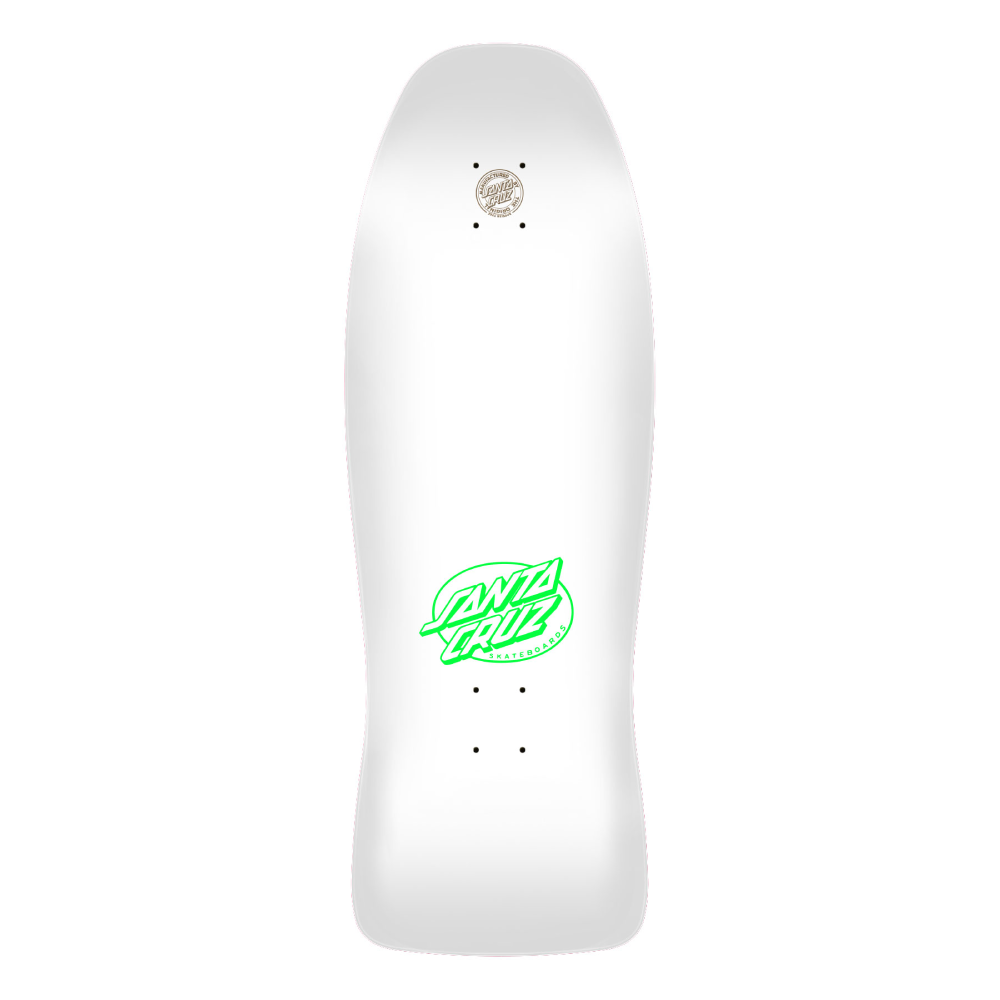 Santa Cruz Kendall End Of The World Reissue White Deck 10"