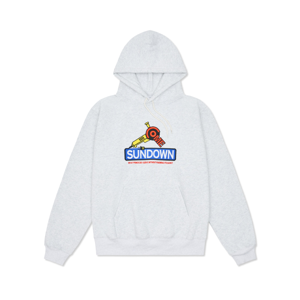 Come Sundown Power Hood Snow Ash