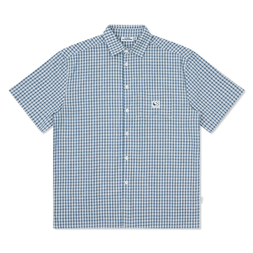 Come Sundown Found Missing Shirt Blue/White