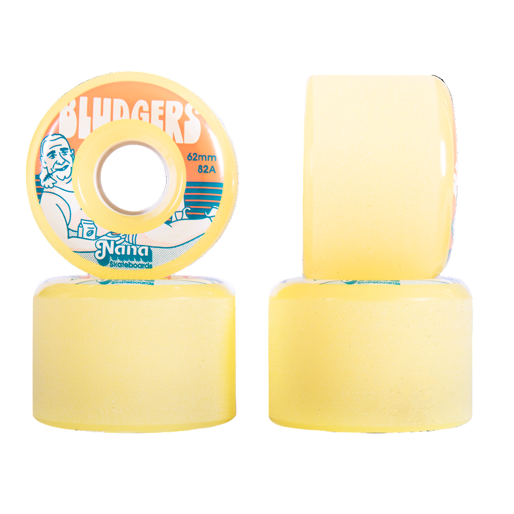 Nana Bludgers Dehydrated Yellow Wheels 69mm